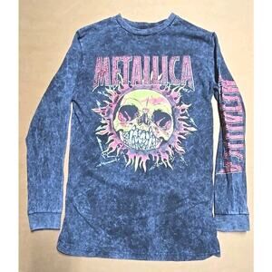 Metallica Tour Long Sleeve T-shirt Size Medium U305-12
